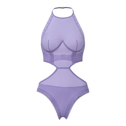 Plus Lingerie Teddy Very Peri Queen Size  Lingerie - Baby dolls Chemises etc