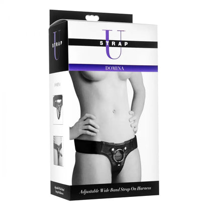 Plus Size Harness - Domina Wide Band Strap On Harness  Strap-Ons and Harnesses