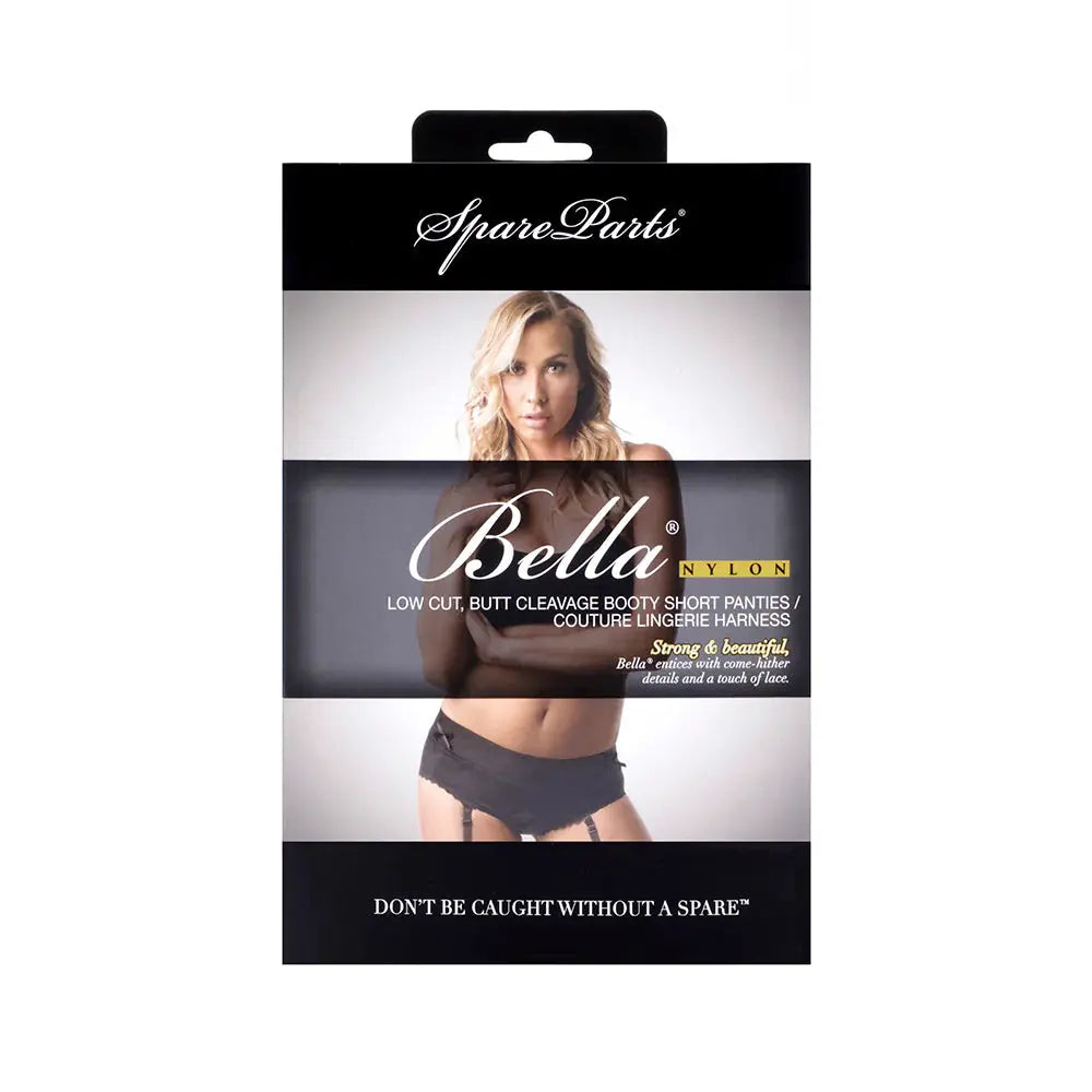 Plus Size Underwear Style Strap-on Harness Booty Short Harness Black Size 5XL  Strap-on Shorts