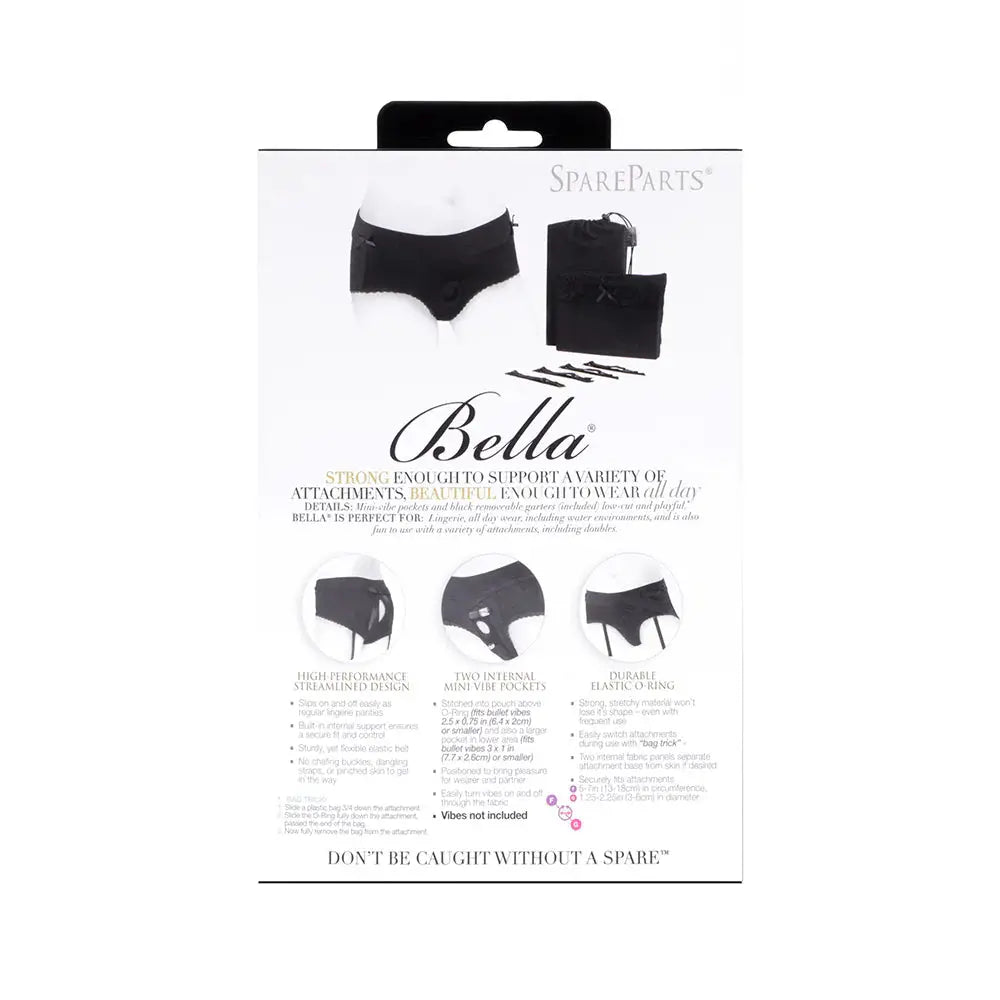 Plus Size Underwear Style Strap-on Harness Booty Short Harness Black Size 5XL  Strap-on Shorts