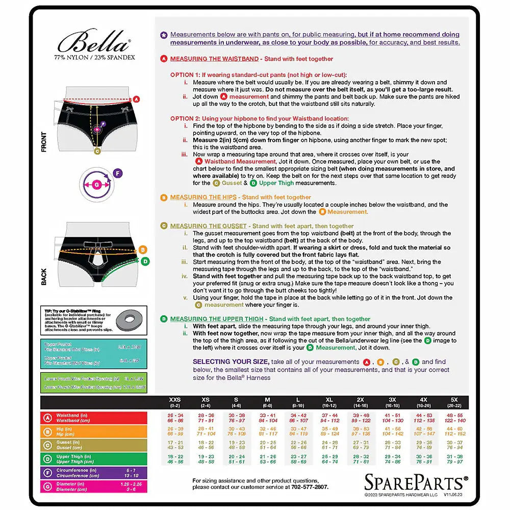 Plus Size Underwear Style Strap-on Harness Booty Short Harness Black Size 5XL  Strap-on Shorts