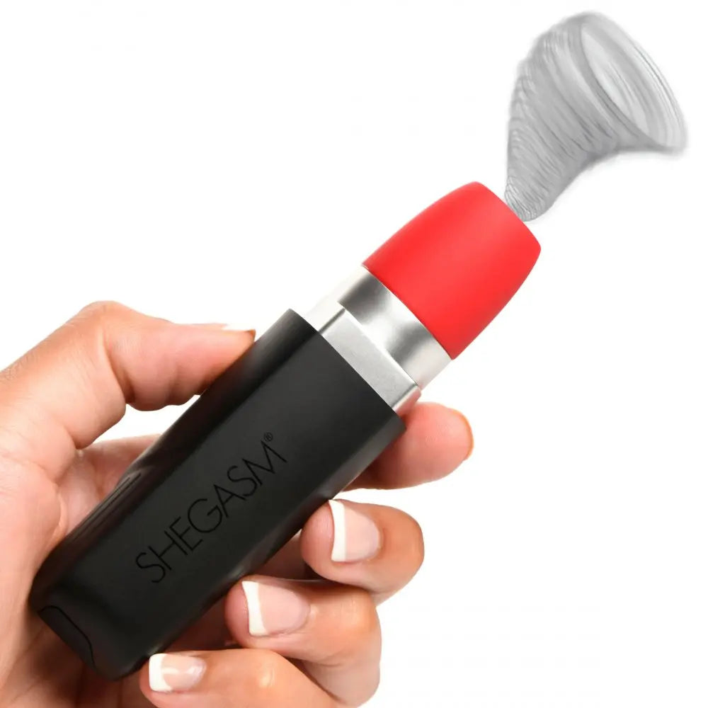 Pocket Pucker Lipstick Clit Stimulator Lipstick Vibrator Suction Sex Toy  Vibrating Toys