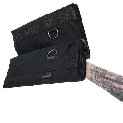 Portable BDSM Furniture - Pillow Talk Positional Pillow Support with Restraints  Dungeon Furniture and Accessories