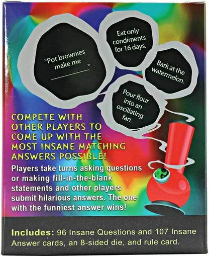 Potheads Against Sanity Game - Adult Card Game  Games - Adult Party Games
