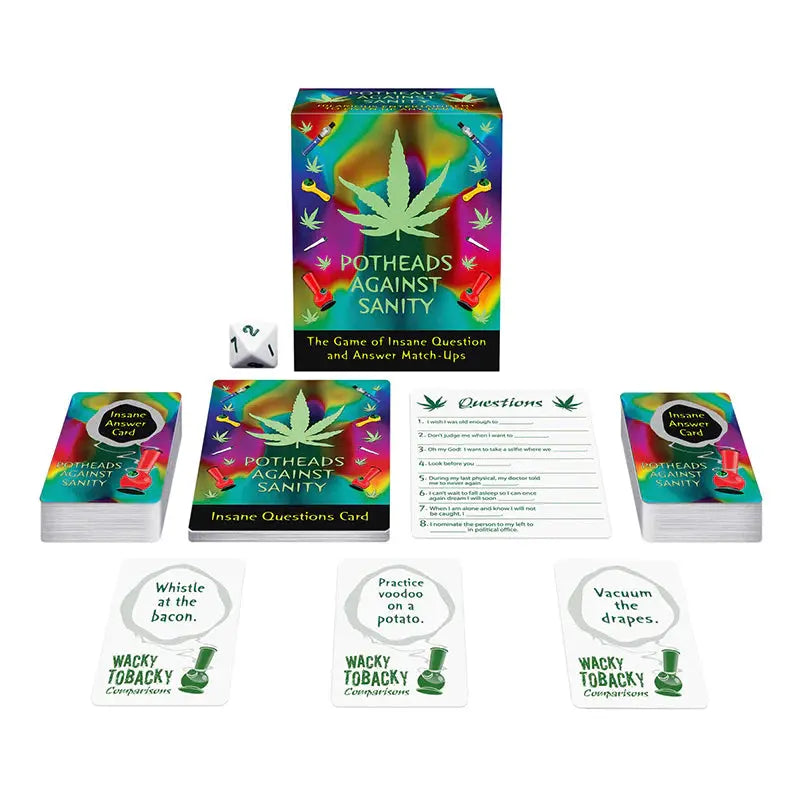Potheads Against Sanity Game - Adult Card Game  Games - Adult Party Games