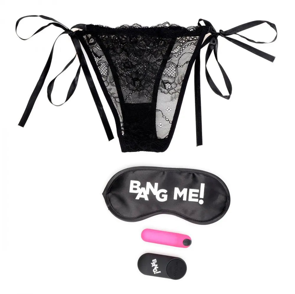 Power Panty Remote Control Bullet Vibrator Kit with Sex Blindfold  Vibrating Panties