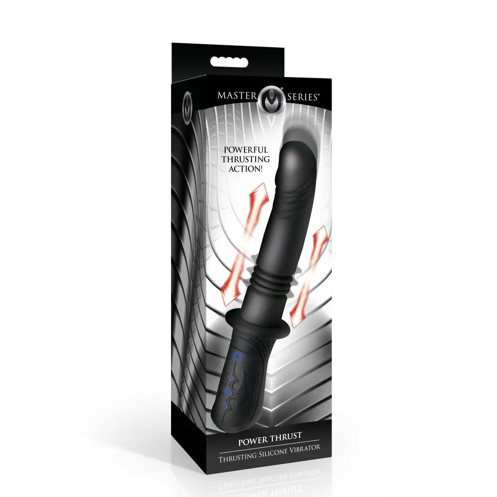 Power Thrust Silicone Thrusting Vibrator Sex Toy - Thrusting Dildo  Thrusting Dildo
