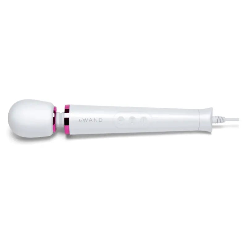 Powerful Petite Plug-In Massager - White  Vibrators