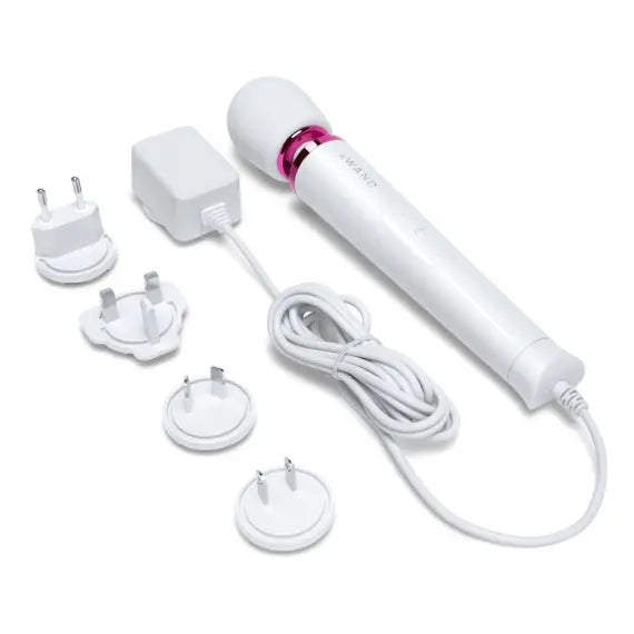 Powerful Petite Plug-In Massager - White  Vibrators