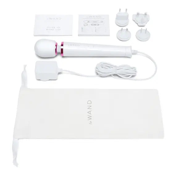Powerful Petite Plug-In Massager - White  Vibrators
