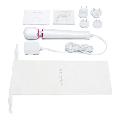 Powerful Petite Plug-In Massager - White  Vibrators
