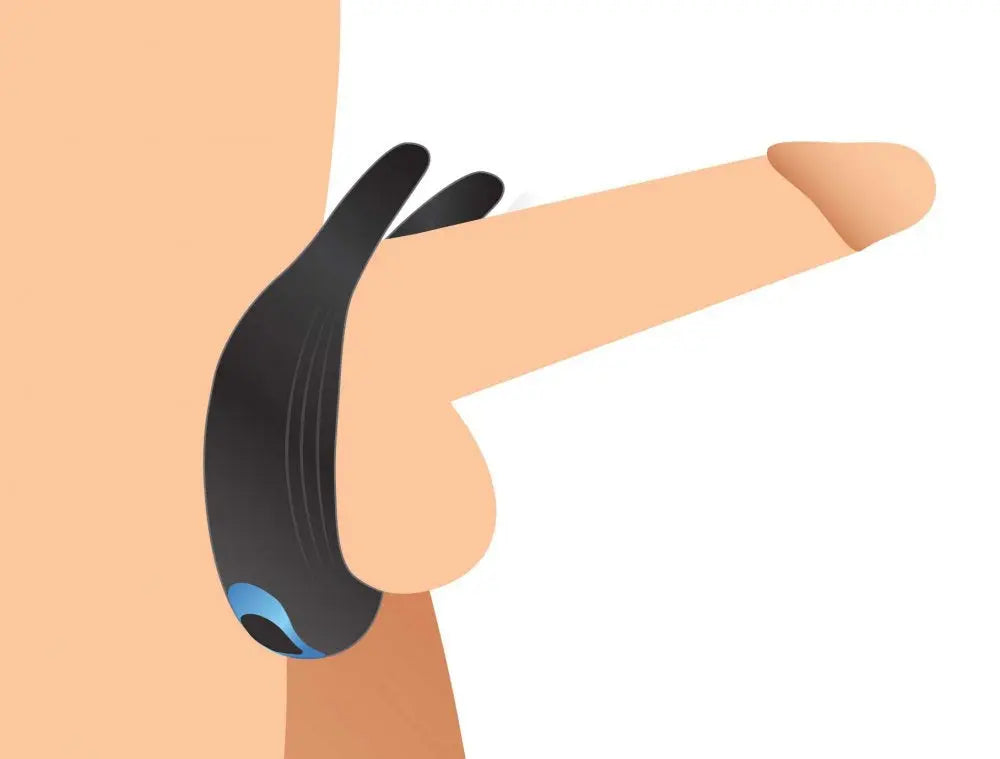 Premium Silicone Stretchy Vibrating Cock Ring  Vibrating Toys