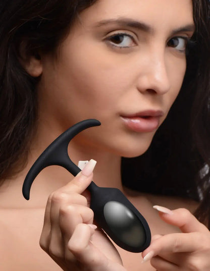 Premium Silicone Weighted Anal Plug - Small  Butt Plug Sex Toy  Anal Plug Sex Toy