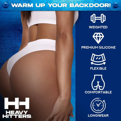 Premium Silicone Weighted Anal Plug - Small  Butt Plug Sex Toy  Anal Plug Sex Toy