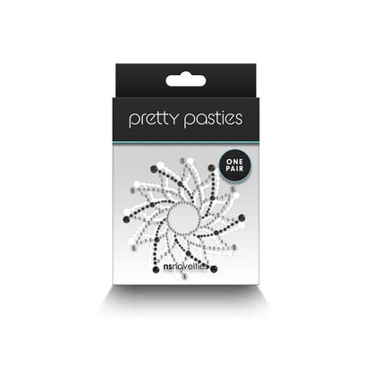 Pretty Pasties Charm I Black  Lingerie - Pasties and Tassels