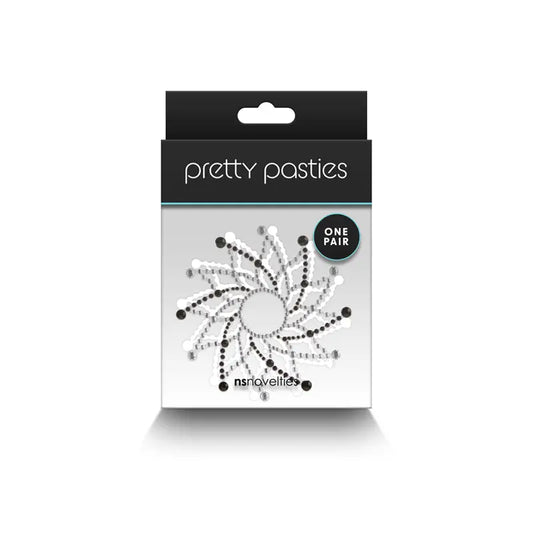 Pretty Pasties Charm I Black  Lingerie - Pasties and Tassels