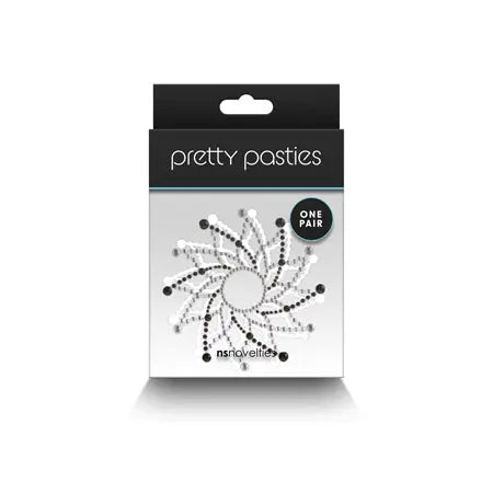 Pretty Pasties Charm I Black  Lingerie - Pasties and Tassels