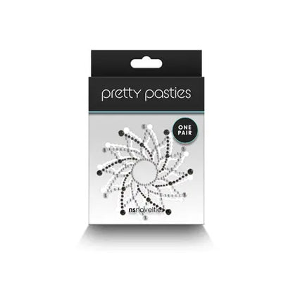 Pretty Pasties Charm I Black  Lingerie - Pasties and Tassels