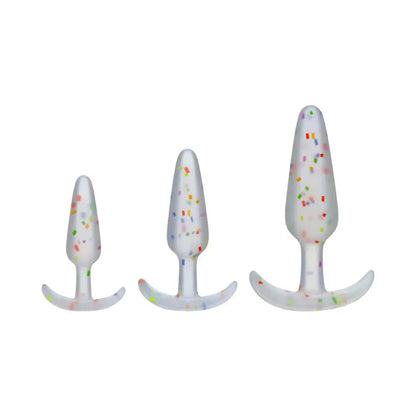 Pride Butt Plug Set Anal Training Set 3-Piece  Anal - Kits