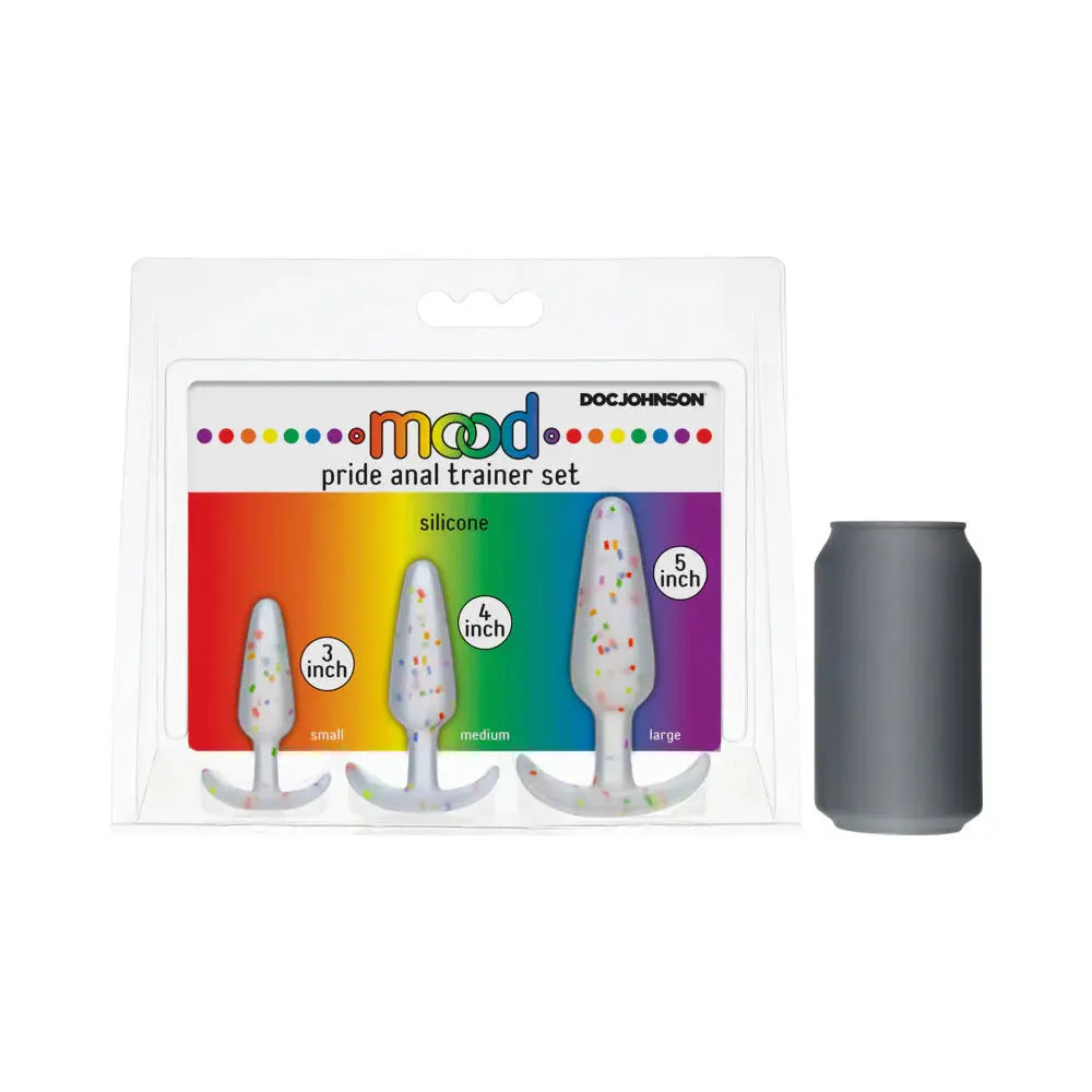Pride Butt Plug Set Anal Training Set 3-Piece  Anal - Kits