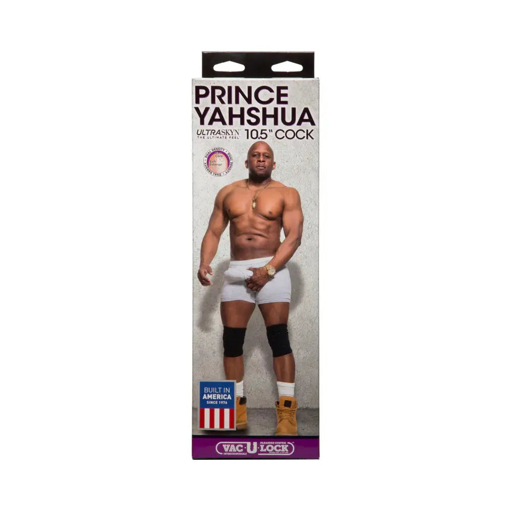 Prince Yahshua ULTRASKYN 10.5in Cock with Removable Vac-U-Lock Suction Cup  Realistic Dildos