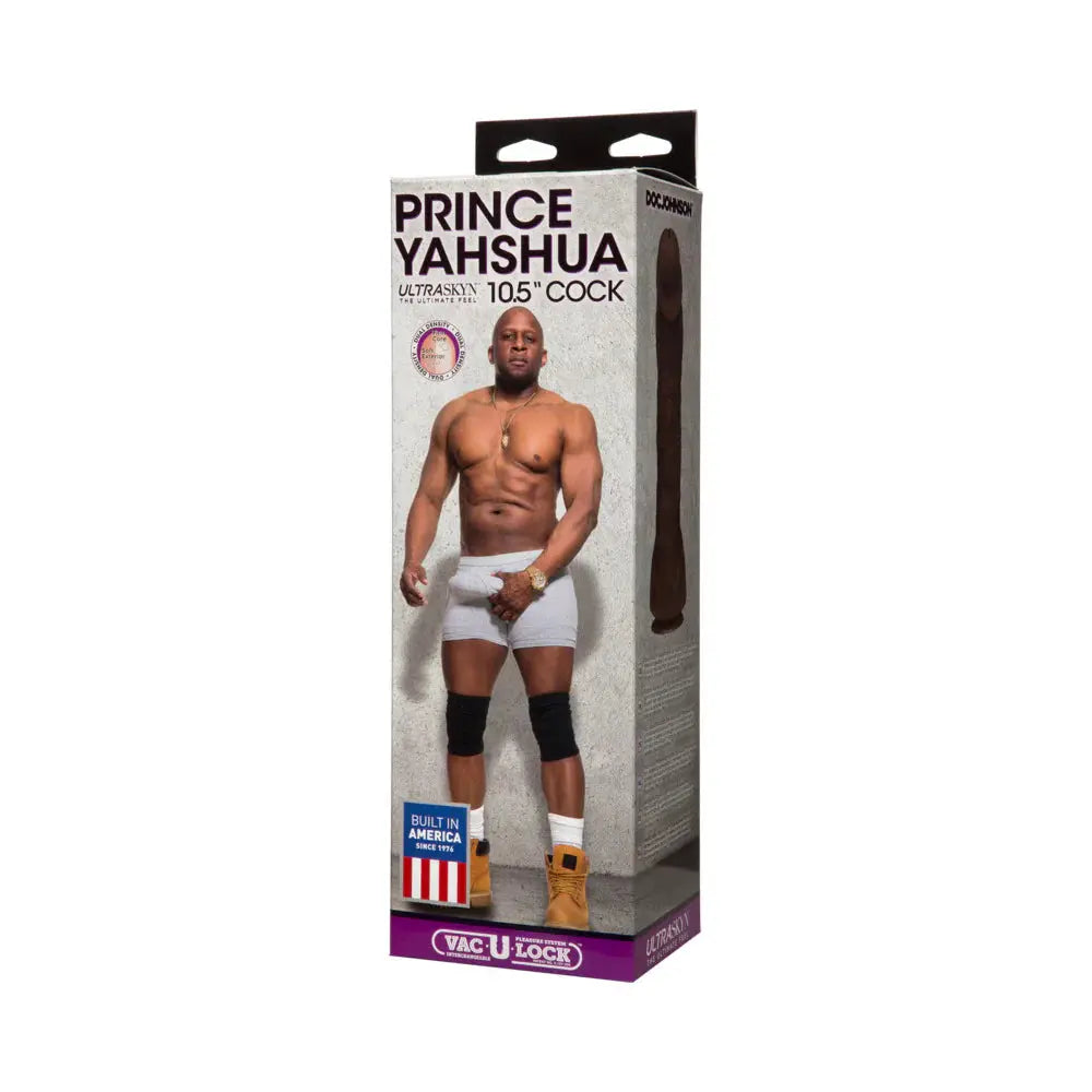 Prince Yahshua ULTRASKYN 10.5in Cock with Removable Vac-U-Lock Suction Cup  Realistic Dildos