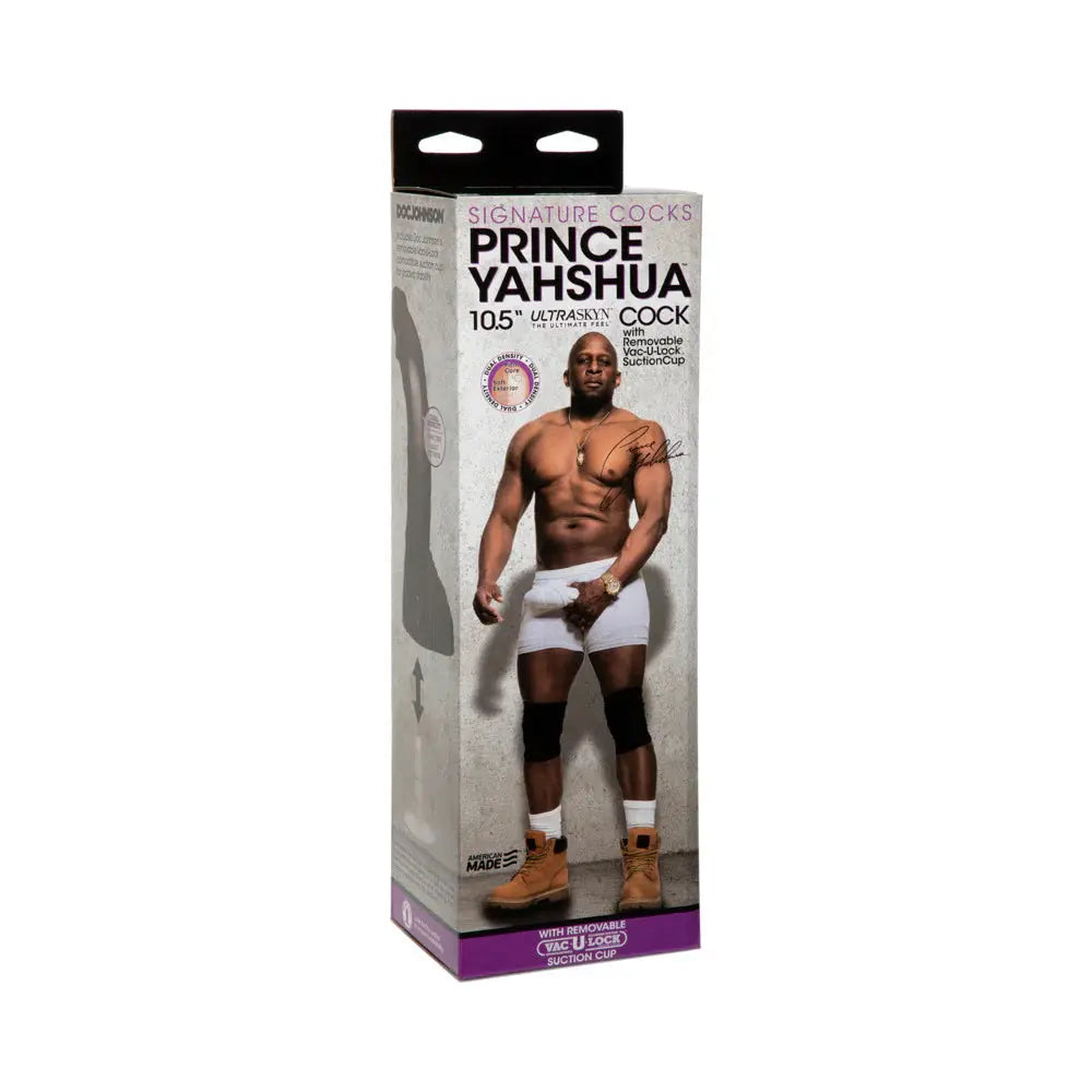Prince Yahshua ULTRASKYN 10.5in Cock with Removable Vac-U-Lock Suction Cup  Realistic Dildos