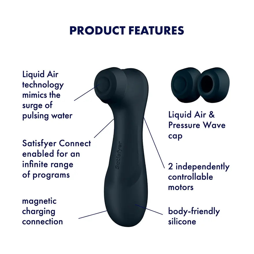Pro 2 Generation 3 Connect App - Dark Grey  Vibrators
