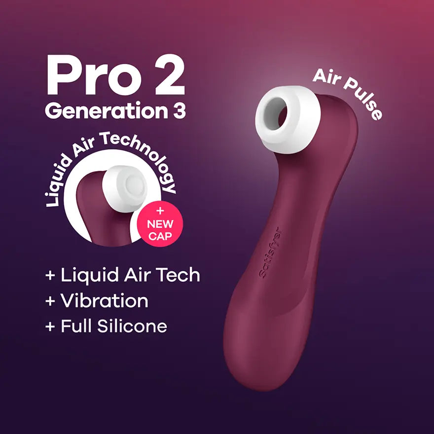 Pro 2 Generation 3 - Wine Red  Vibrators