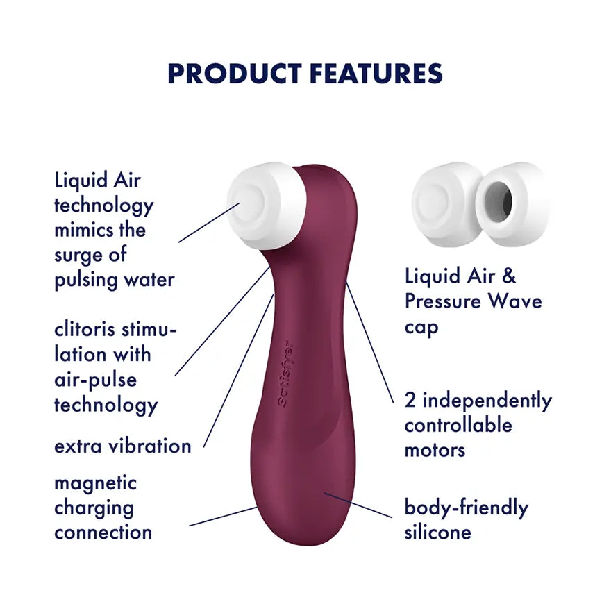 Pro 2 Generation 3 - Wine Red  Vibrators