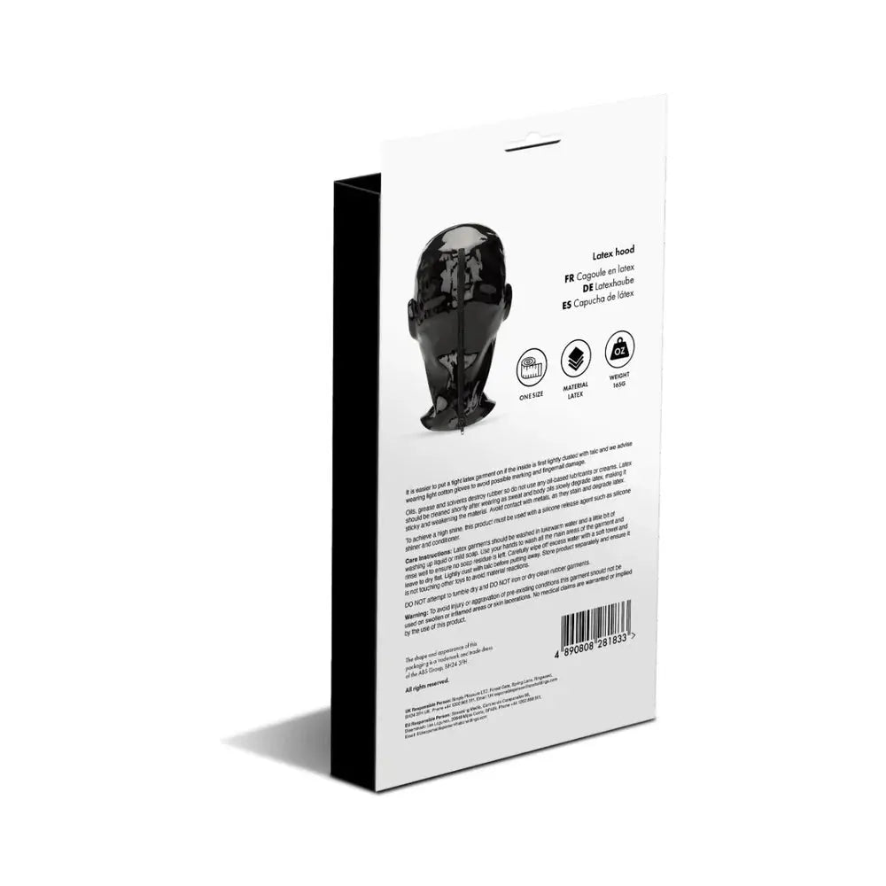 Prowler Latex Bondage Hood  Lingerie - Liquid Latex