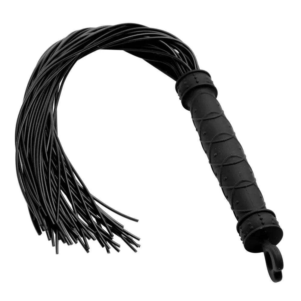 Punish Me Silicone Flogger BDSM Impact Play Heavy Flogger  Impact Play