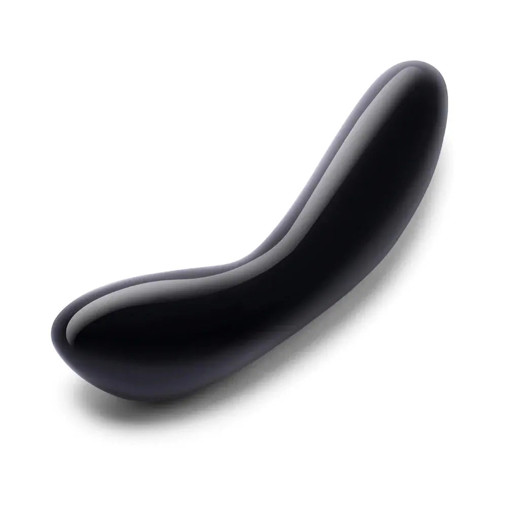 Pure Crystal G-Spot Wand - Black Obsidian Crystal Sex Toy  Crystal Dildo