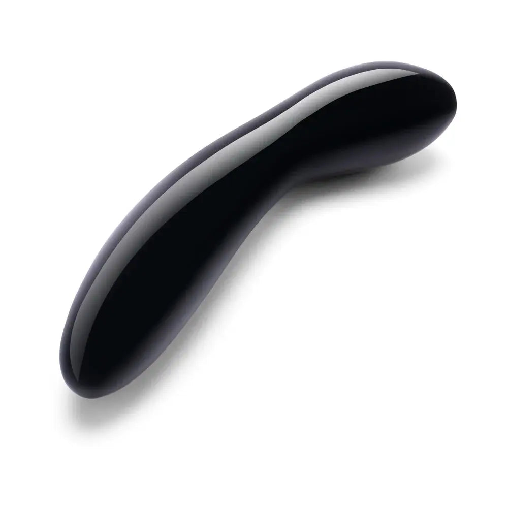 Pure Crystal G-Spot Wand - Black Obsidian Crystal Sex Toy  Crystal Dildo