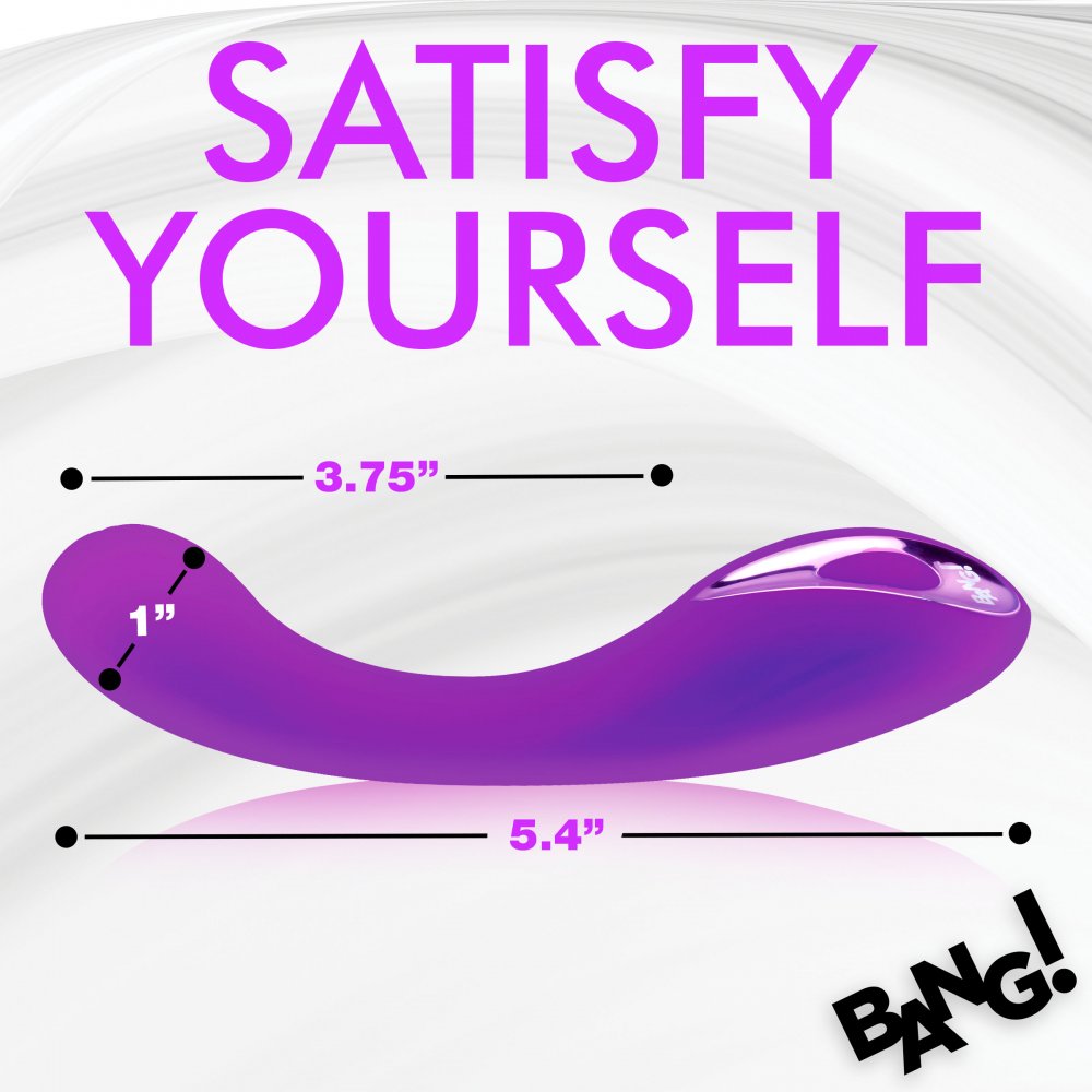 Purple Toy Target G-Spot Silicone Vibrator - Purple  Vibrating Toys