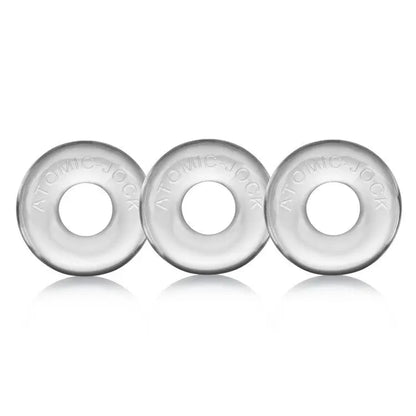 RINGER, 3-pack of DO-NUT-1 - CLEAR  For Him