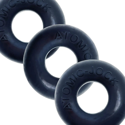 RINGER, cockring 3-pack - PLUS+SILICONE special edition -  NIGHT  For Him