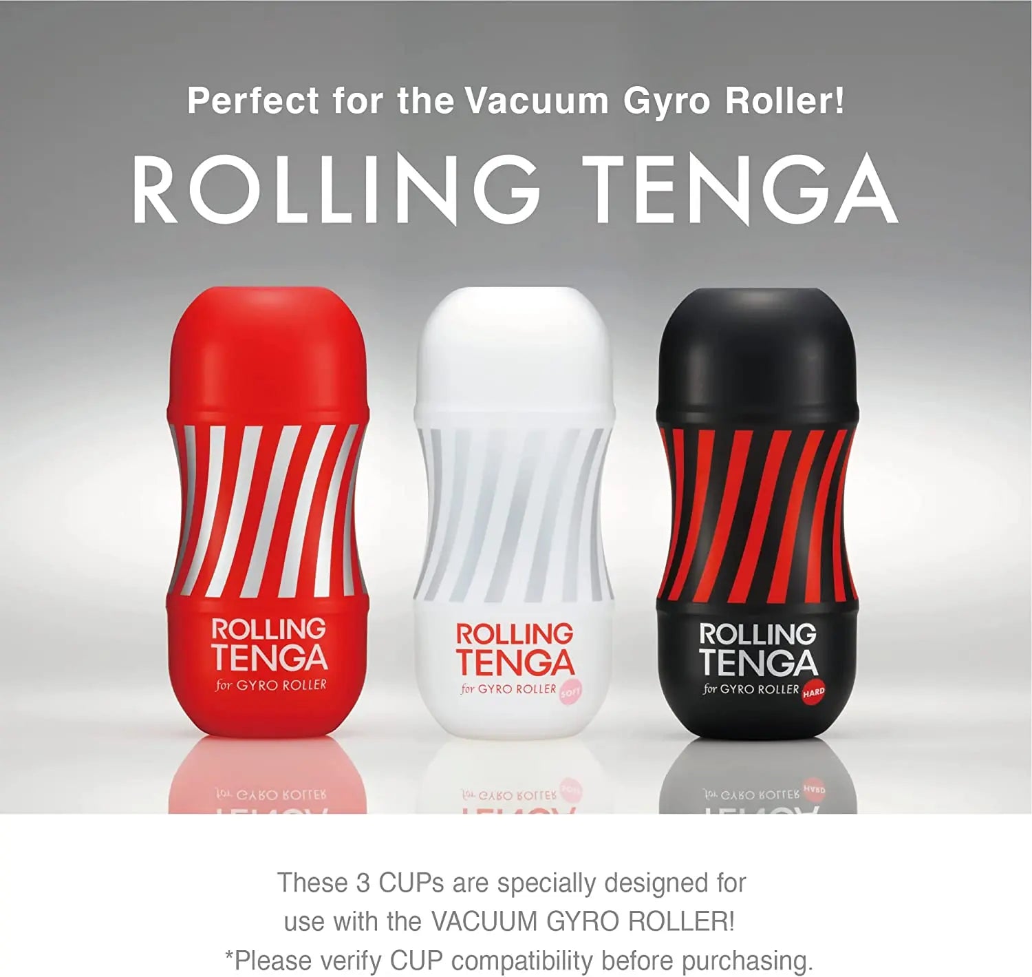 ROLLING TENGA GYRO ROLLER CUP GENTLE  Masturbators