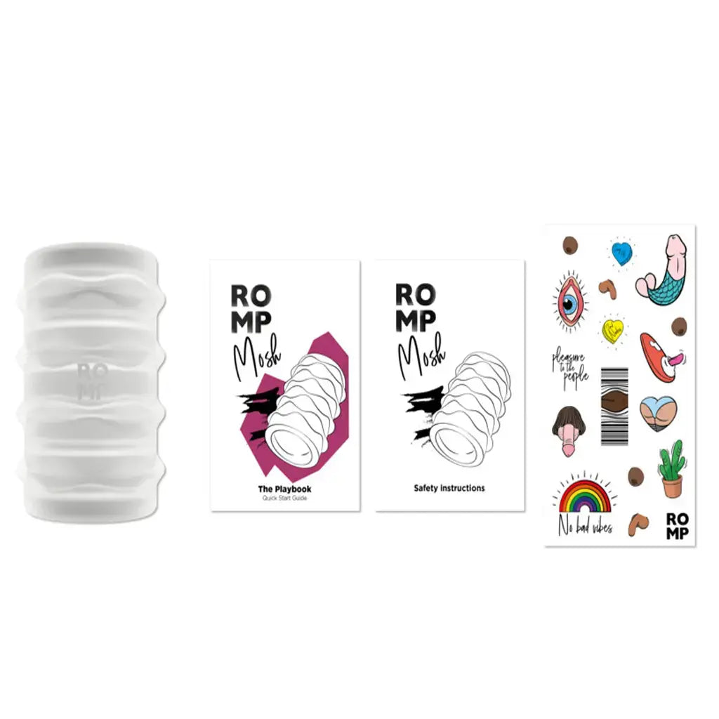 ROMP Mosh Blowjob Stroker Sex Toy for Men  Manual Stroker
