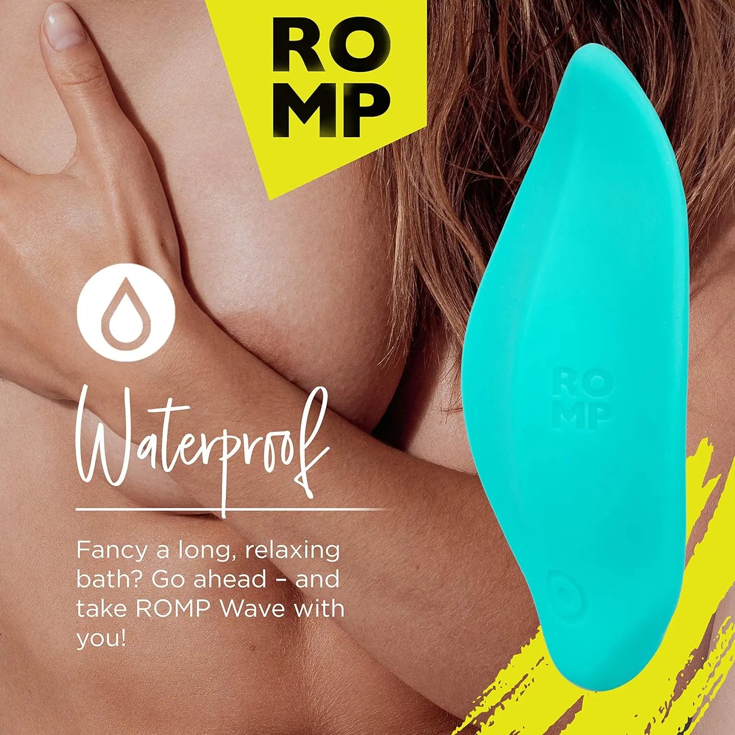 ROMP Wave Lay-On Vibrator - Vibrating Pad Grinder  Grinders and Tribbing Toys