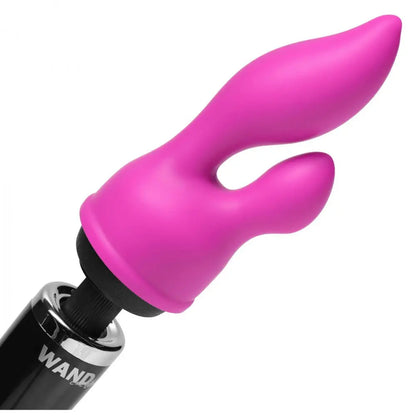 Rabbit Wand Attachment - G-Spot and Clit Stimulating Silicone Wand Massager Attachment  Wand Attachment