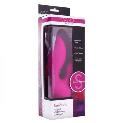 Rabbit Wand Attachment - G-Spot and Clit Stimulating Silicone Wand Massager Attachment  Wand Attachment