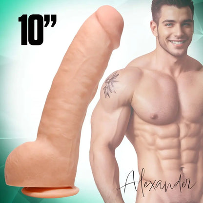 Raging Cockstars Annihilating Alexander 10 Inch Realistic Dildo  Realistic Dildos