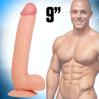 Raging Cockstars Just Bang Jack 8.5 Inch Realistic Dildo  Realistic Dildos