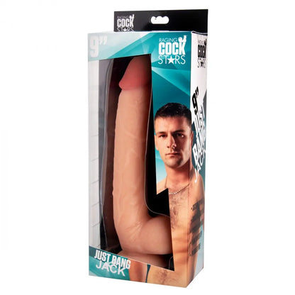 Raging Cockstars Just Bang Jack 8.5 Inch Realistic Dildo  Realistic Dildos