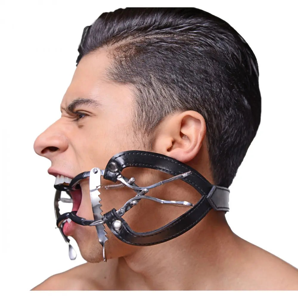 Ratchet Style Jennings Mouth Gag with Strap Bondage BDSM Gag  Medical