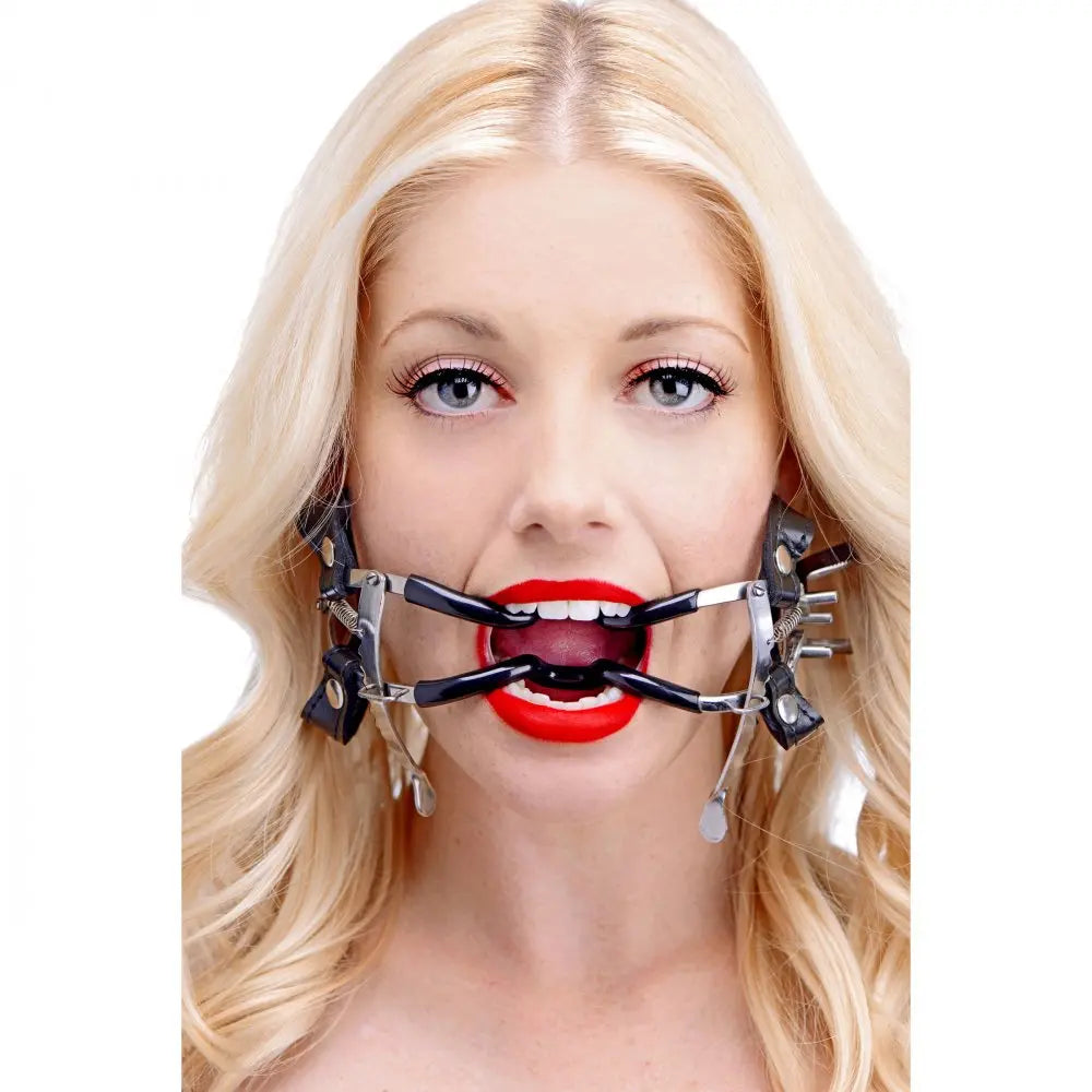 Ratchet Style Jennings Mouth Gag with Strap Bondage BDSM Gag  Medical