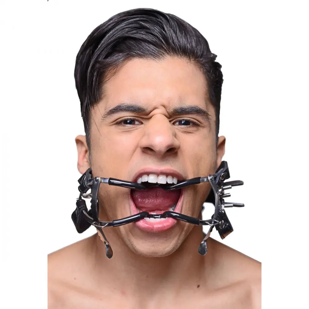 Ratchet Style Jennings Mouth Gag with Strap Bondage BDSM Gag  Medical