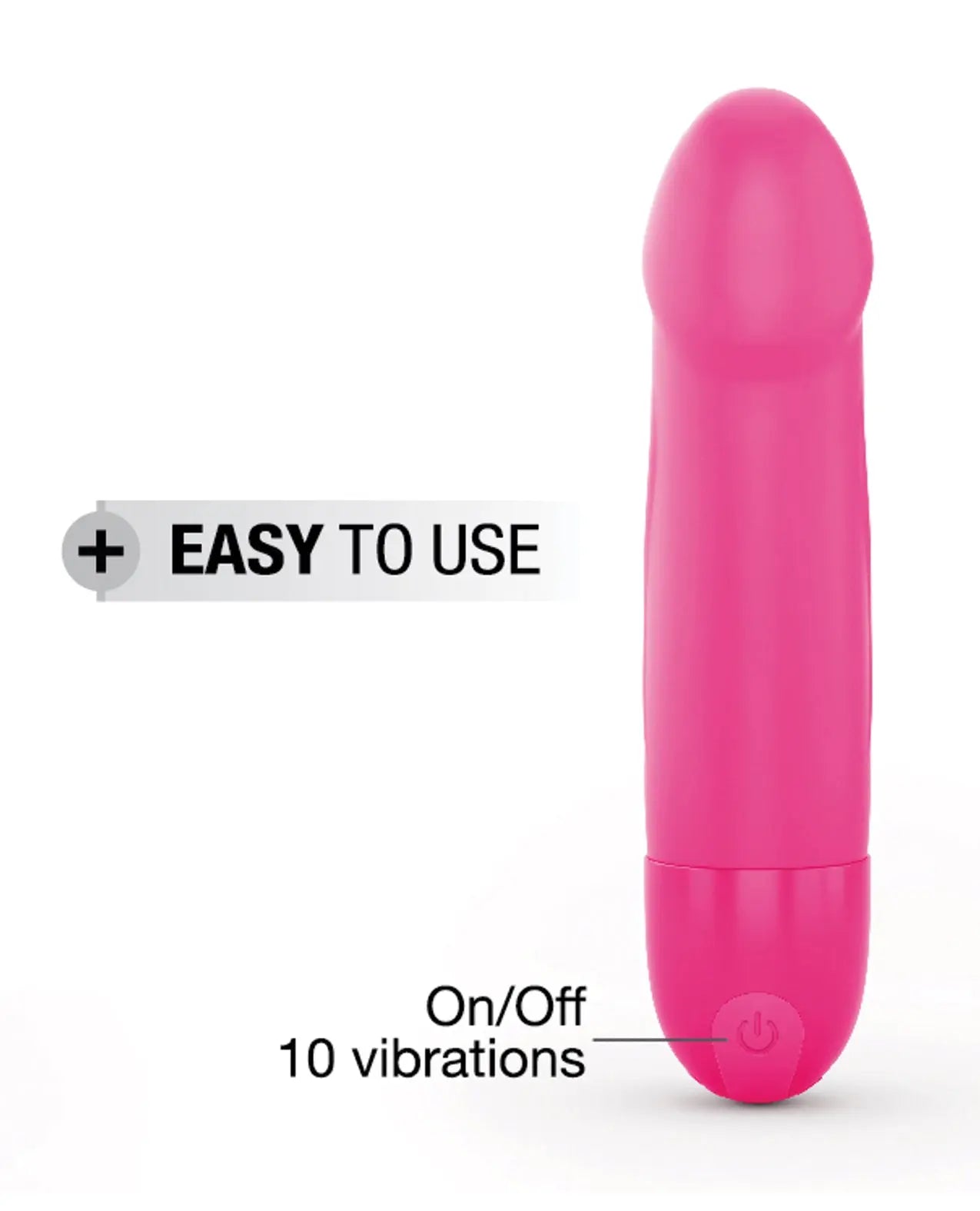 Real Vibration S Rechargeable G-Spot Vibrator Sex Toy – Magenta  G-Spot Vibrator