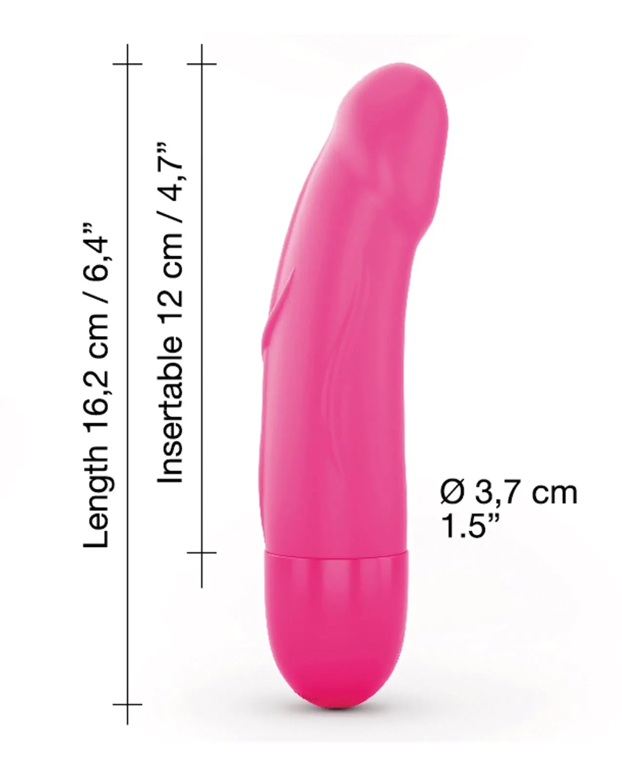 Real Vibration S Rechargeable G-Spot Vibrator Sex Toy – Magenta  G-Spot Vibrator